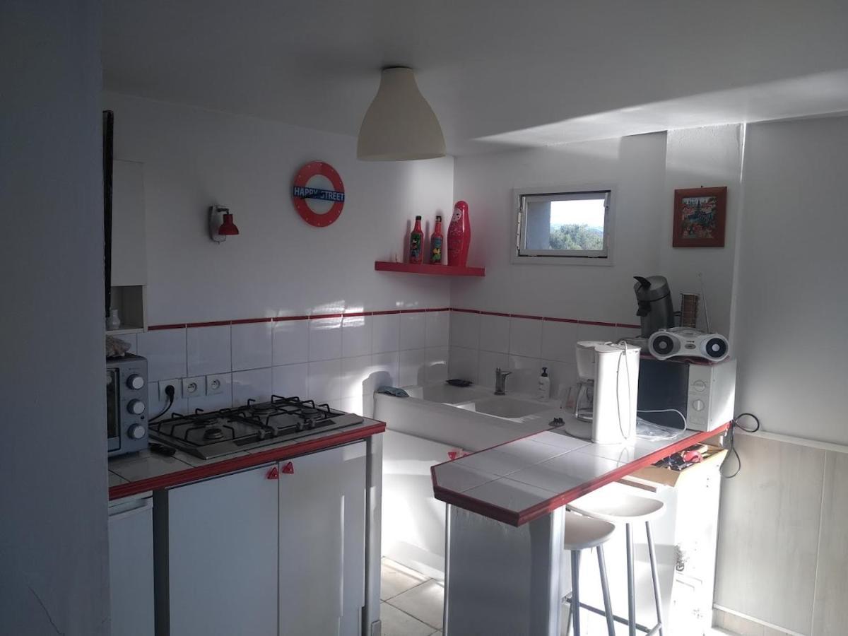 شقة La Madrague- 2P Avec Piscine Privative سا سيرْ سور مير المظهر الخارجي الصورة